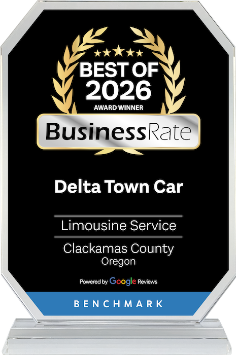 Delta Town Car — BusinessRate Best of 2026 award, Limousine Service, Clackamas County Oregon