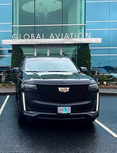 Ultra-luxury chauffeured vehicle by Delta Town Car