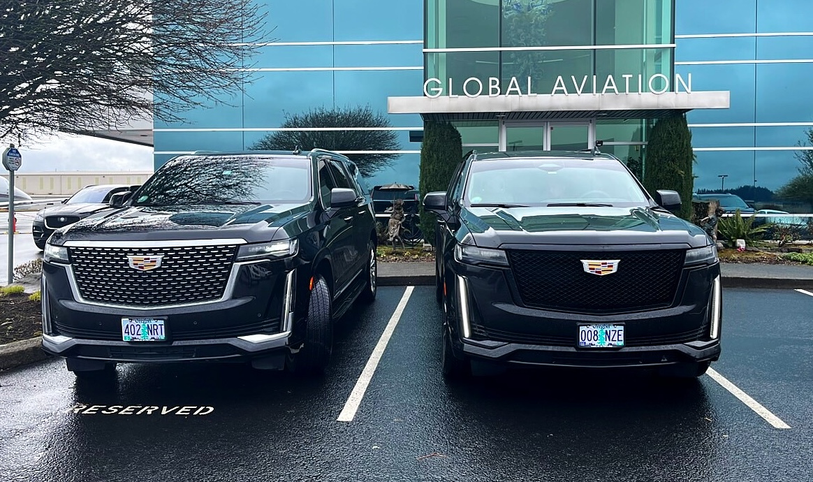 Ultra-luxury chauffeured vehicle by Delta Town Car