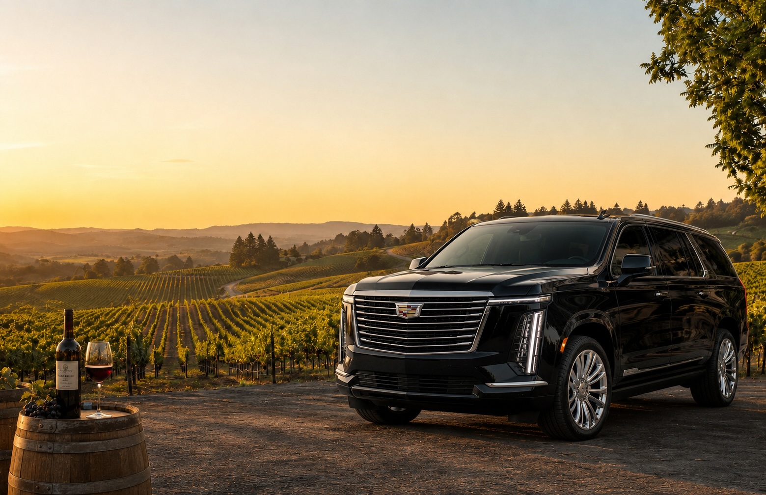 Luxury chauffeured wine tour through Willamette Valley Oregon